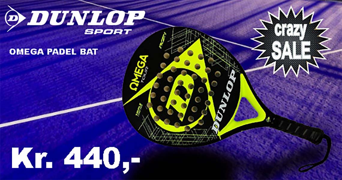 Dunlop Omega Padel Bat tilbud