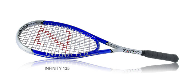 Zateq Infinity 135 squash racket