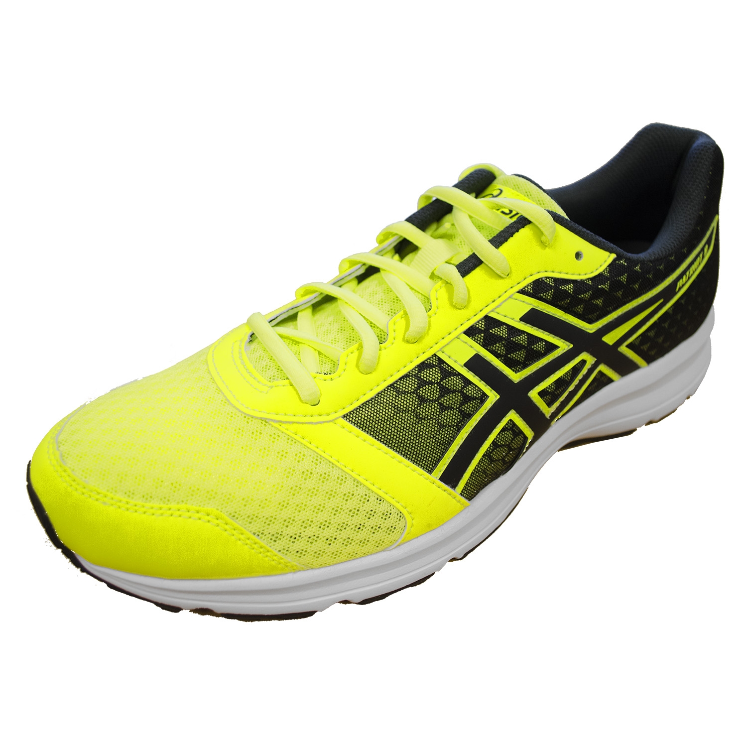 Asics patriot 8 preto e outlet amarelo