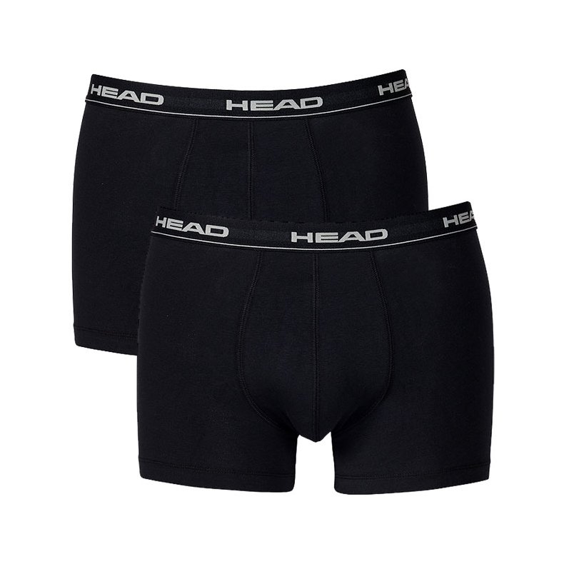 Head Basic Boxer Shorts Black - 2 paar