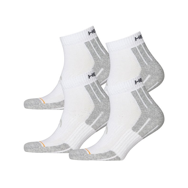 Head Performance Quarter socks white - 2 pair
