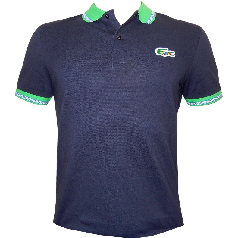 Lacoste Brazil Polo T-Shirt Navy/green