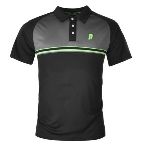 Prince Polo T-Shirt blk/grn