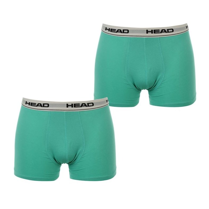 Head Basic Boxer Shorts green - 2 paar