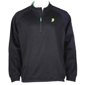 Prince Pullover Zip Black