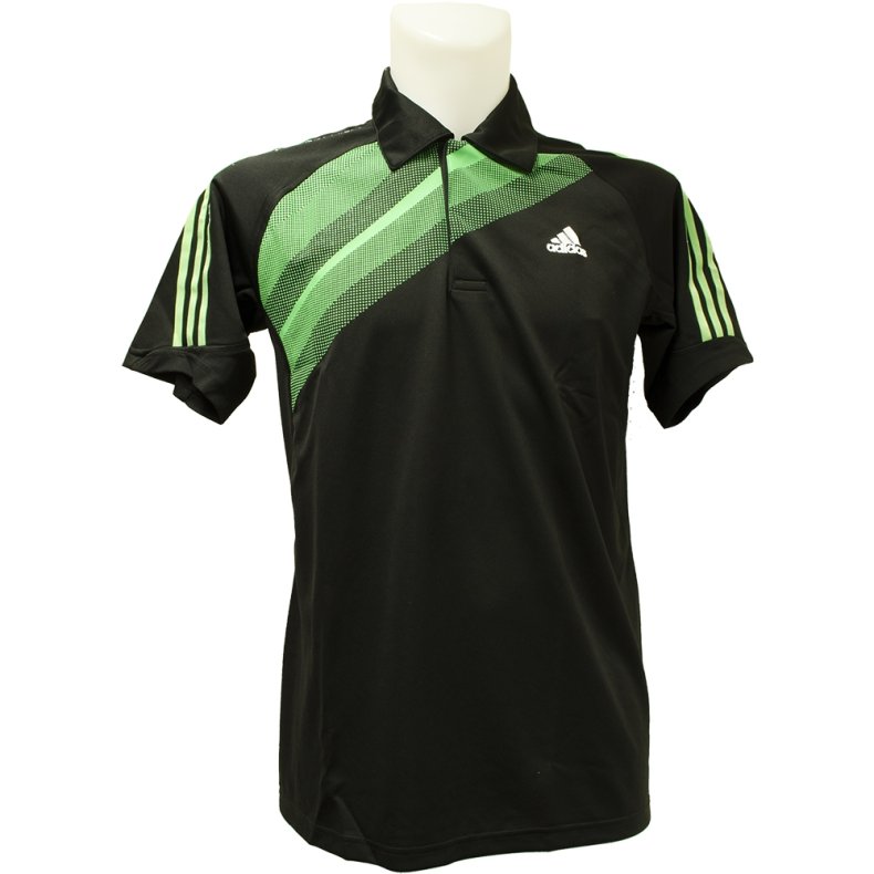 Adidas TT Polo T-Shirt Black/Green