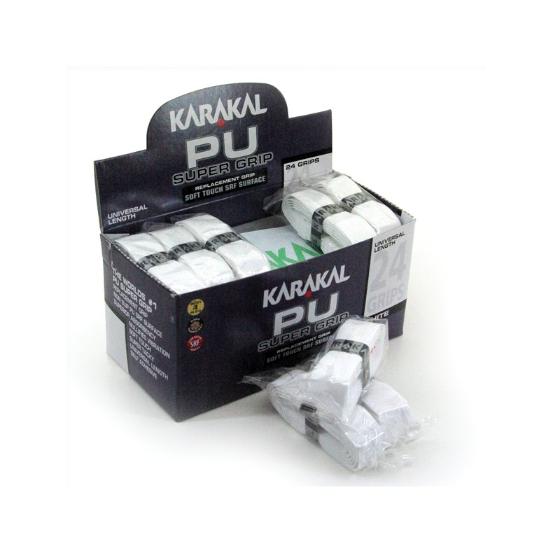 Karakal PU Super Grepp White 24 stk.