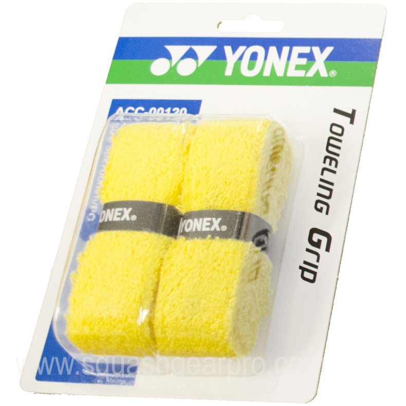 Yonex Towel Griffb&auml;nder Yellow - 2 stk.