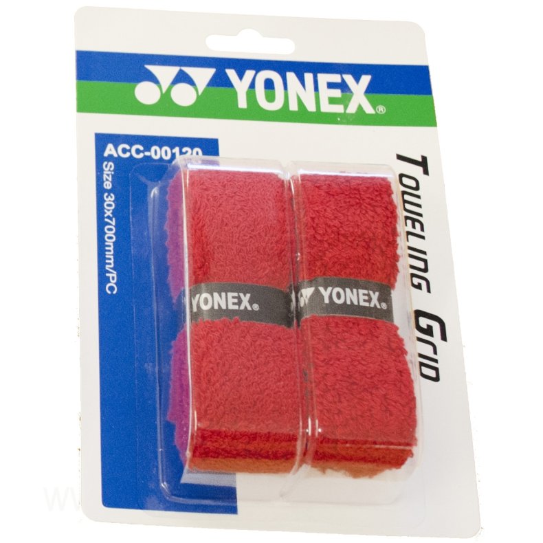 Yonex Towel Griffb&auml;nder Red - 2 stk.