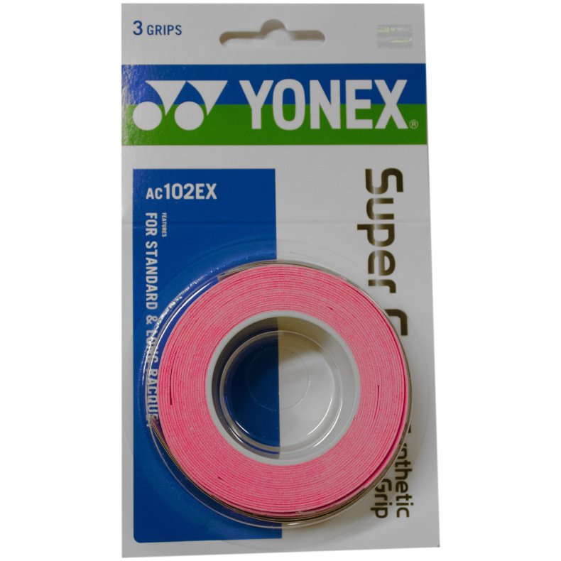 Yonex Super Grap Overgrep Pink 3 stk.