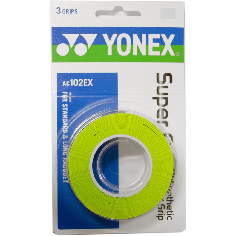Yonex Super Grap Overgrip Green 3 stk.