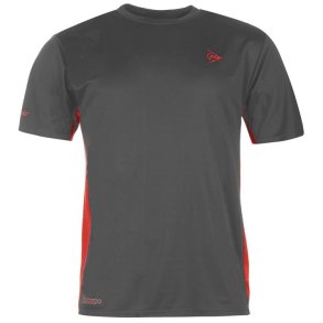 Dunlop Performance T-Shirt charcoal/red