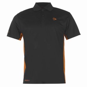 Dunlop Performance Polo T-Shirt blk/org