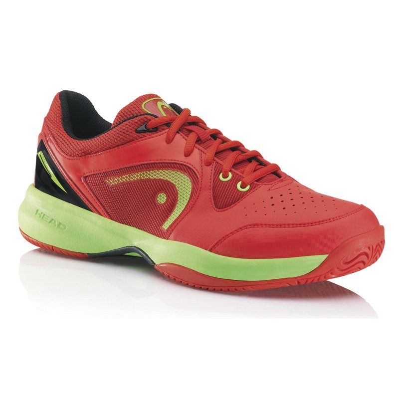 Head Revolt tennis shoes red/lime