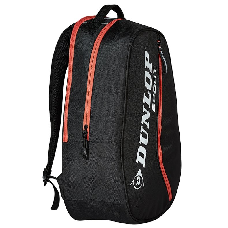 Dunlop Club Backpack sort/orange