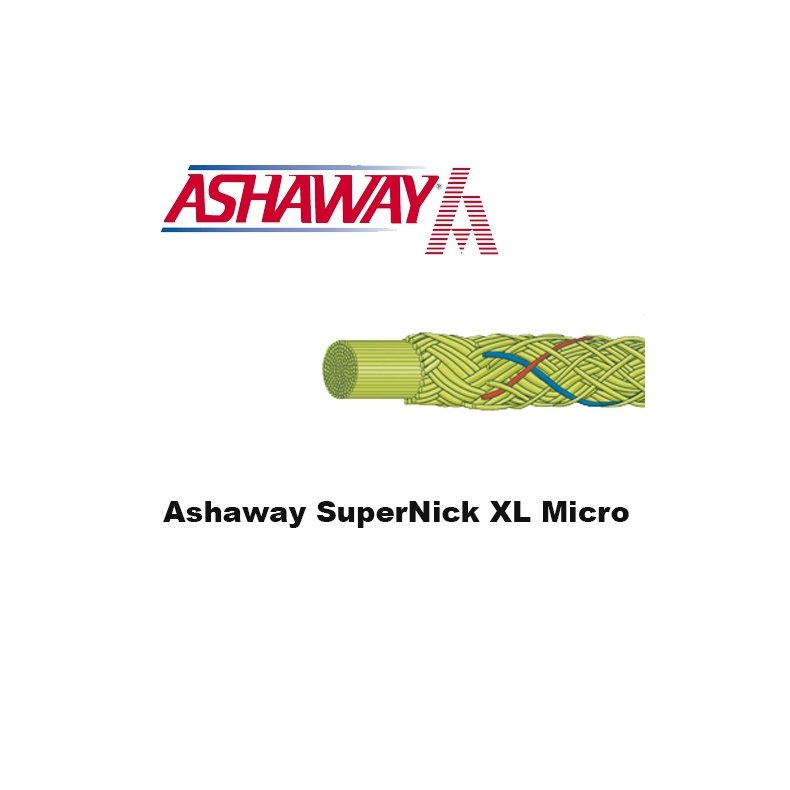 Ashaway Supernick XL Micro Squash strngar - 1 st 9 m