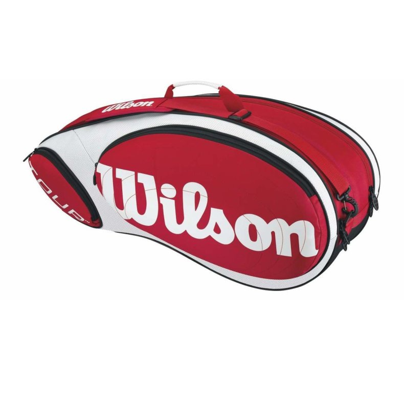 Wilson Tour 6 Racket Bag Red