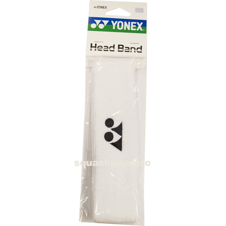 Yonex head band hvit