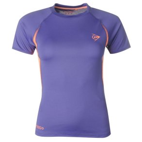 Dunlop Performance Lady T-Shirt Purple