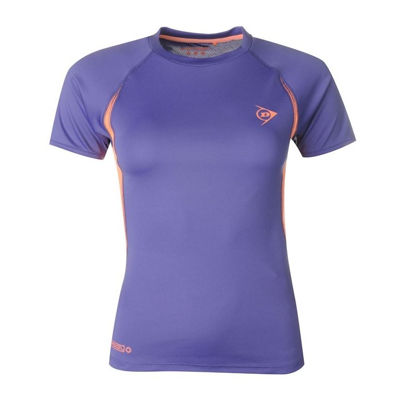 Dunlop Performance Damen T-Shirt Purple