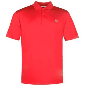 Dunlop Polo T-Shirt Red