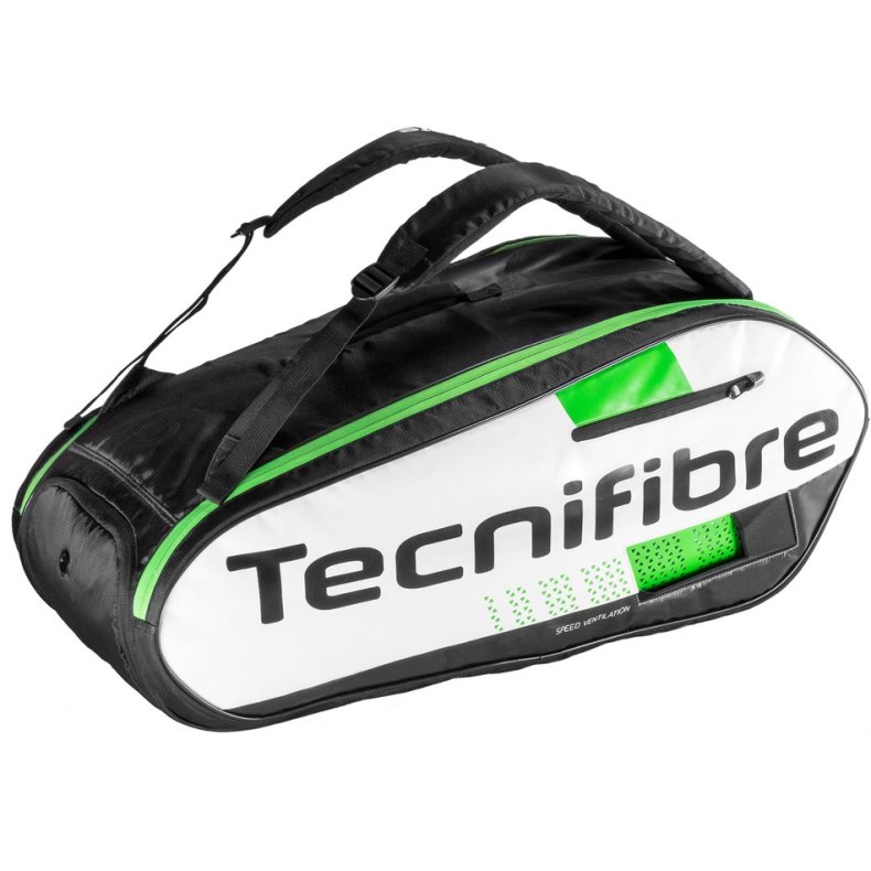 Tecnifibre Green 9R squash bag 17/18