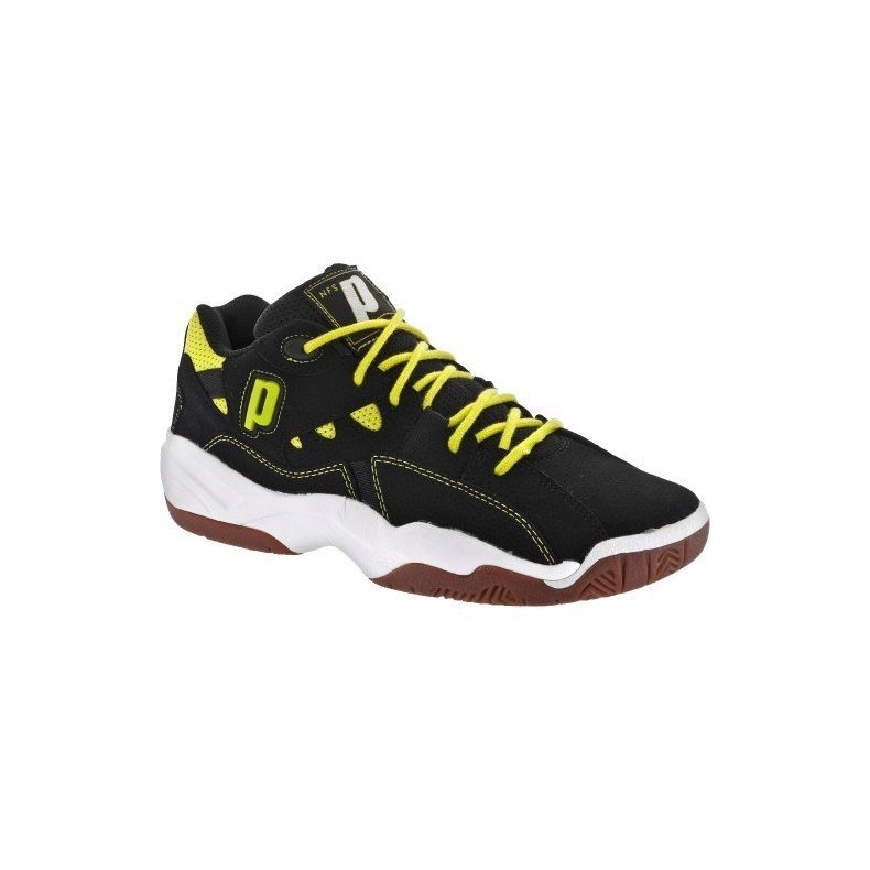 Prince NFS II Squash Shoes black/yellow