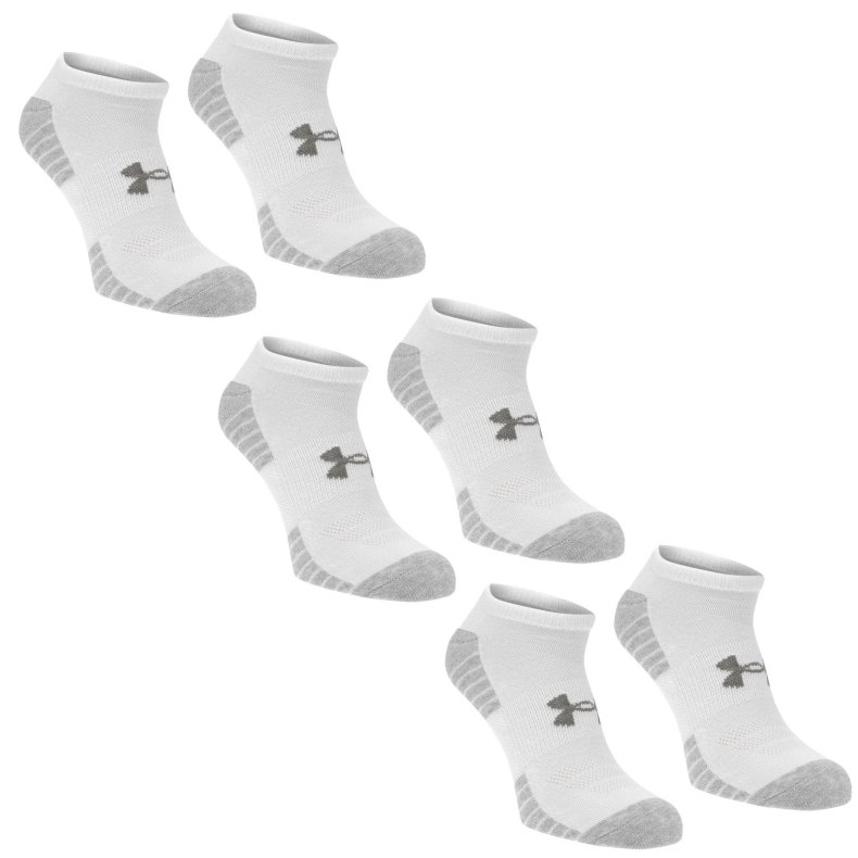 Under Armour Low sports sokker hvid 3 par