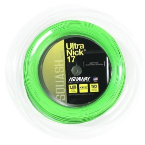 Ashaway Ultranick 17 squash strenger 110 m