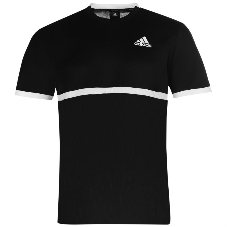 Adidas Court T-shirt svart/hvit