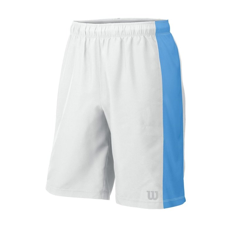 Wilson Export 9 shorts hvit/bl