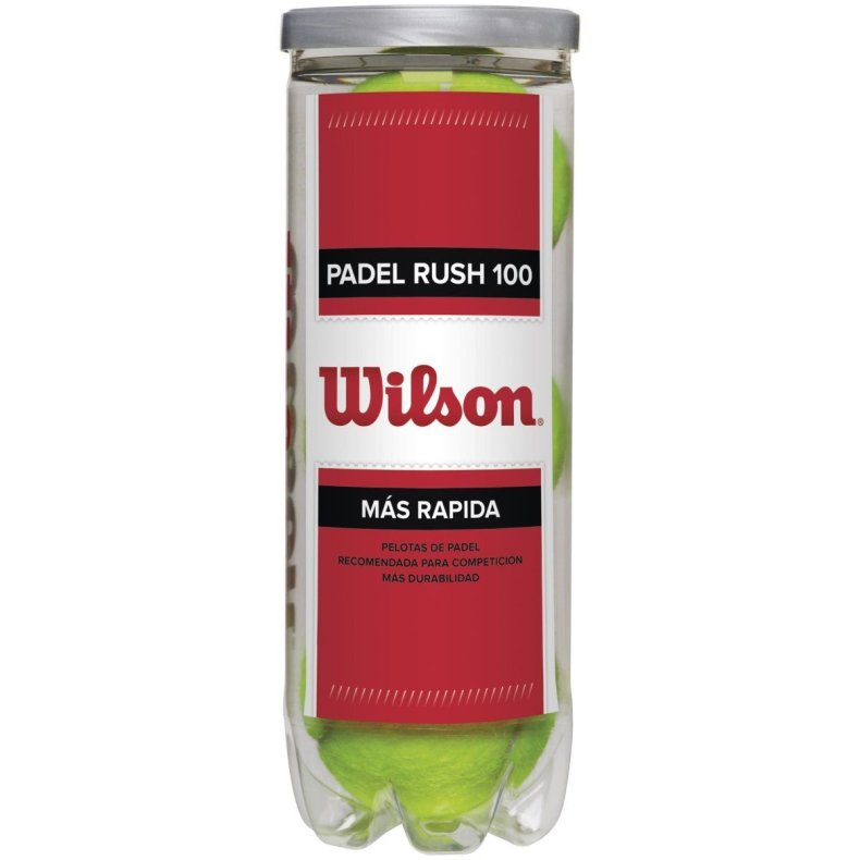 Wilson Padel Rush 100 padel tennisbollar - 3 stk