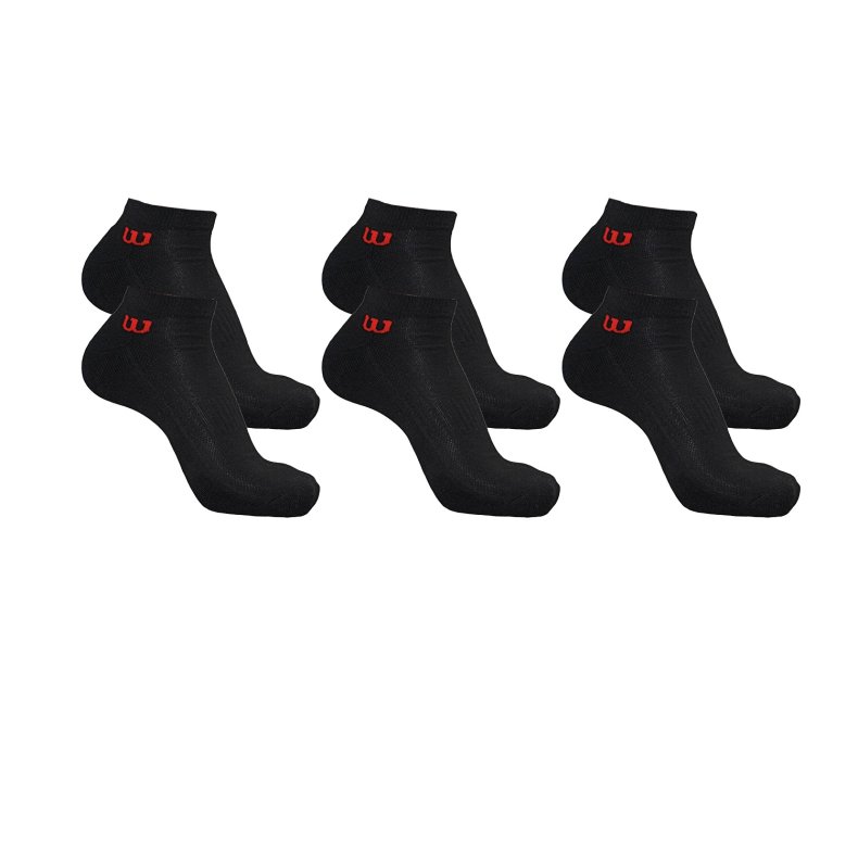 Wilson Trainer Sports socks black 3 pair