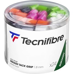Tecnifibre Squash tack grip - 24 stk. assorteret
