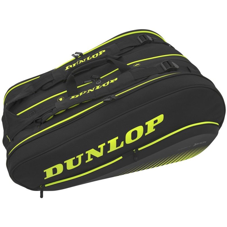 Dunlop SX Performance 12 racketv&auml;ska svart/gul