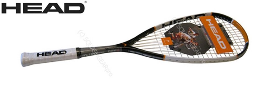 Raquette de squash head ti.magnesium model hair