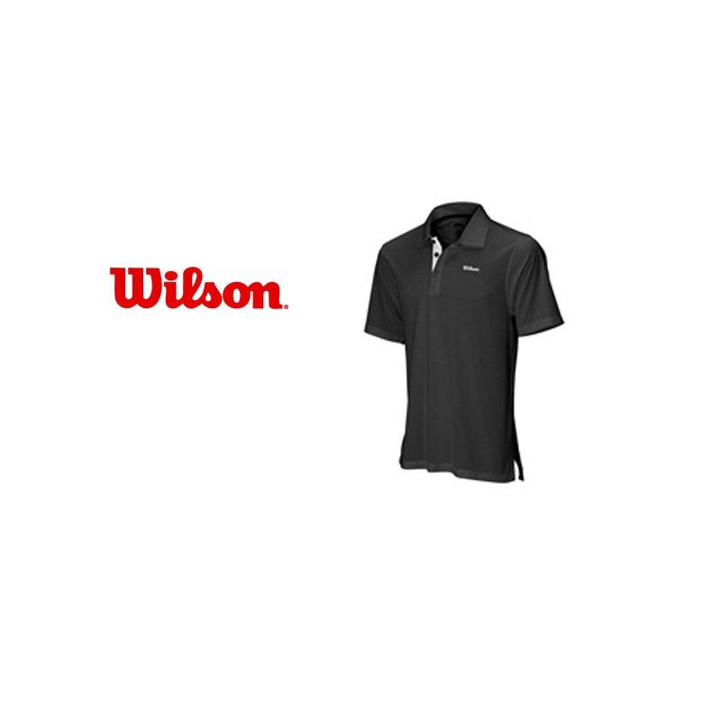 Wilson Body Mapping Polo T shirt blk