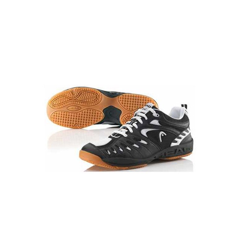 Head Grid Squash Shoes Blk/Wh