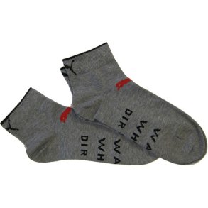 Puma Quarter Sports sokker - 2 par grey