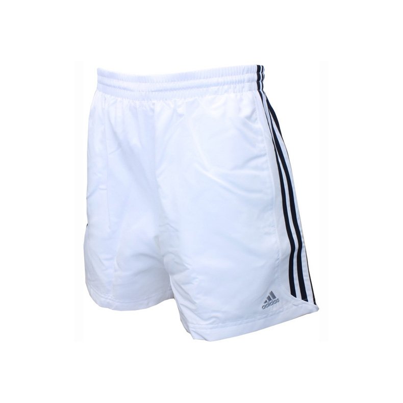 Adidas Climalite 3 Stribe Shorts whi/nav