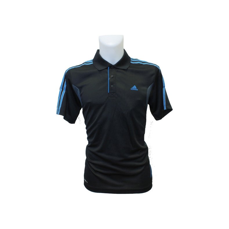 Adidas Climalite Polo T-shirt blk/blu