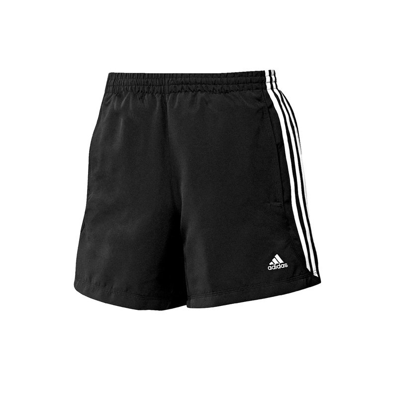 Adidas 3 Stripe Black Shorts 2012