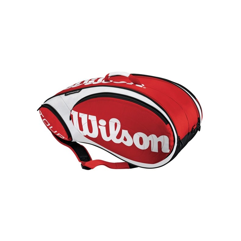 Wilson Tour 9 Racket Bag red