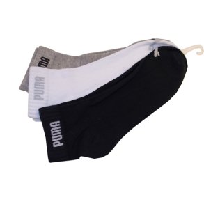 Puma Quarter Sokker - 3 Par tri Color