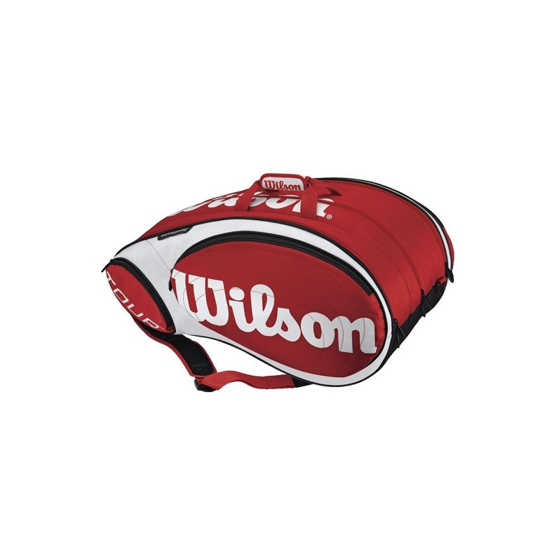 Wilson Tour 15 Racket Bag red