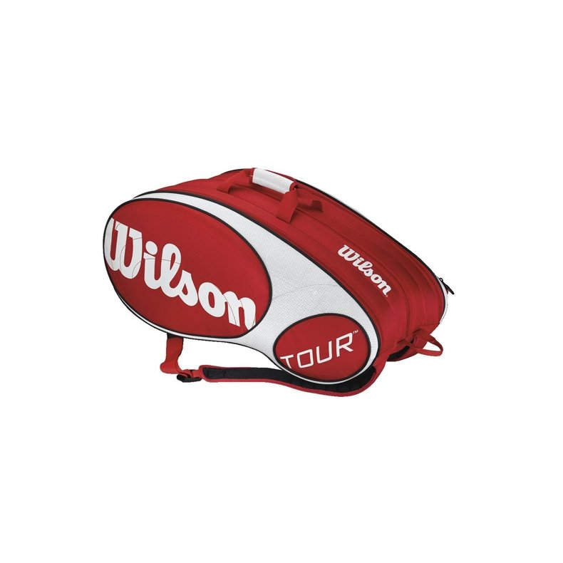 Wilson Tour 12 Racket Bag Red