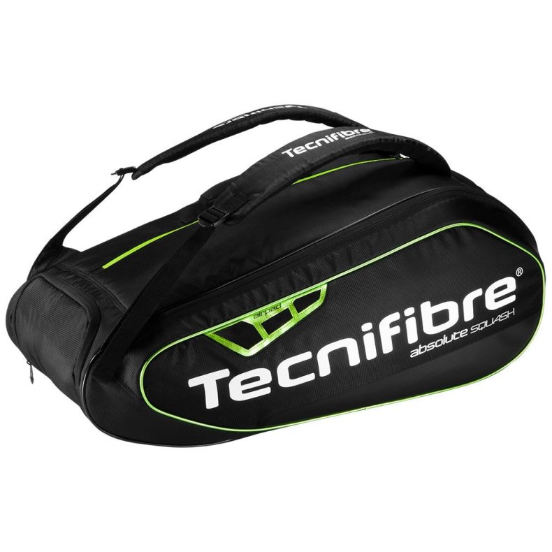 Tecnifibre Absolute Green 9 squash Bag