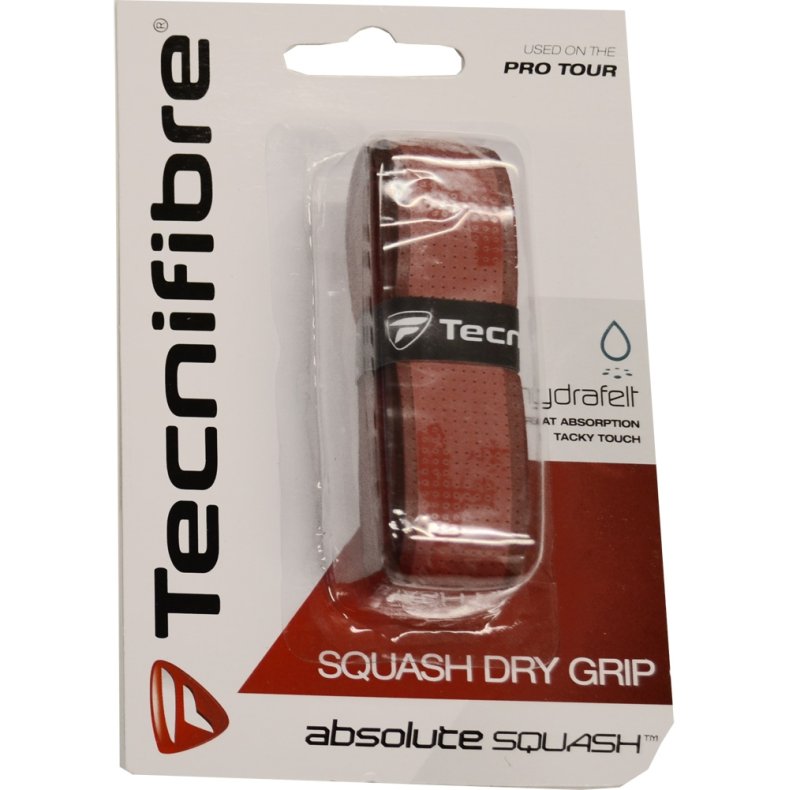 Tecnifibre Dry Absolute Squash Grip Red - 1 stk