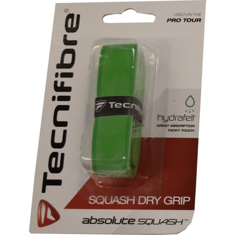 Tecnifibre Dry Absolute Squash Griff Green - 1 stk