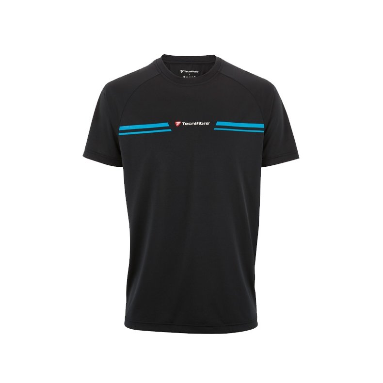 Tecnifibre F1 T-Shirt Black/blue